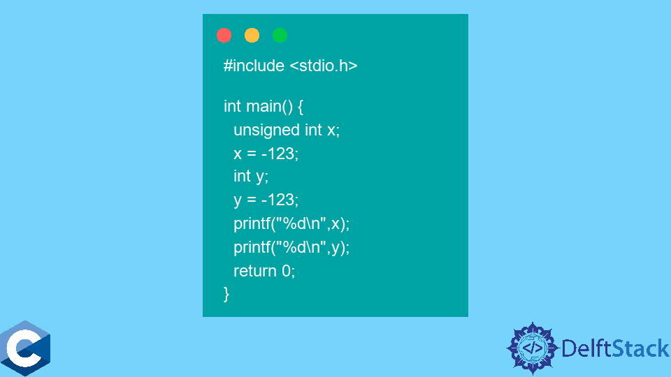 How To Represent Unsigned Int In C